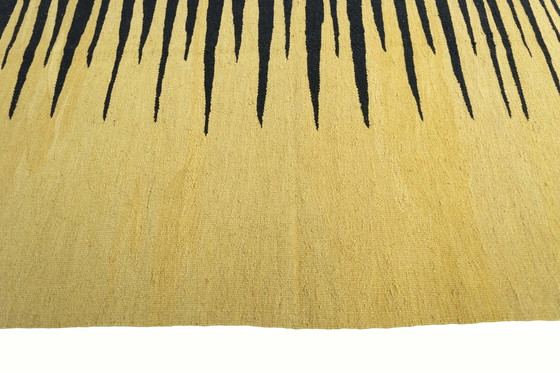 Image 1 of Kilim Fars, designer annodato a mano – 198 x 150 cm (Nuovo)