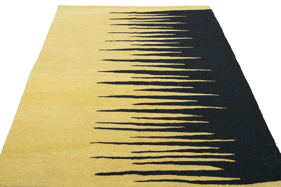 Image 1 of Kilim Fars, designer annodato a mano – 198 x 150 cm (Nuovo)