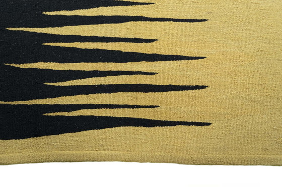 Image 1 of Kilim Fars, designer annodato a mano – 198 x 150 cm (Nuovo)