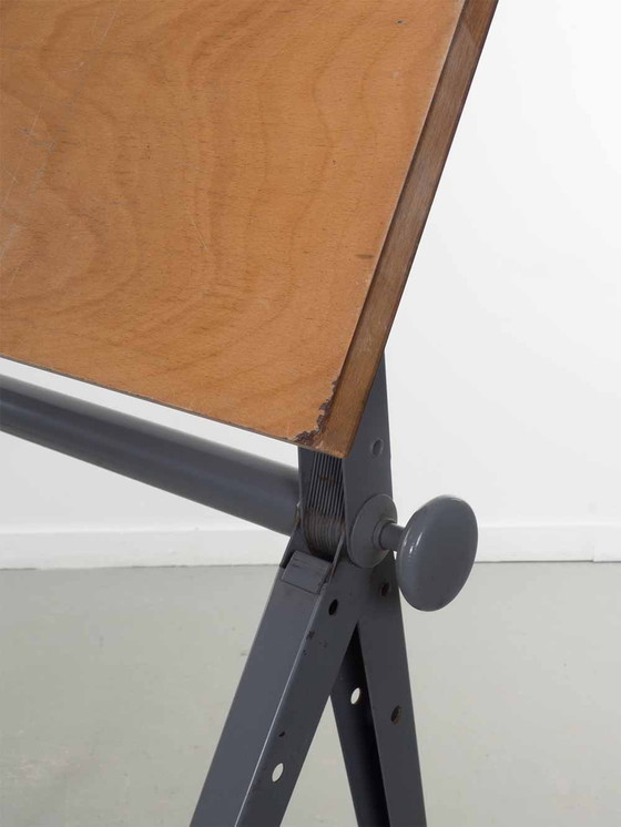 Image 1 of F. Kramer and Wim Rietveld Ahrend the Circle Drawing Table Reply