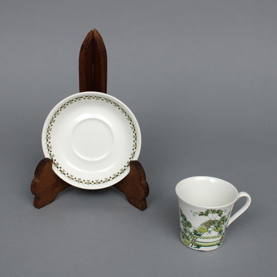 Image 1 of Figgjo Flint Turi Design, Set de 4 tasses et soucoupes et théière avec Decor Market
