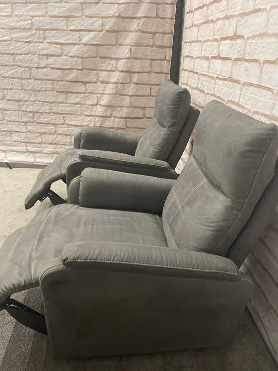 Image 1 of Montel 3-Seater Sofa + 2X Relaxing Chair