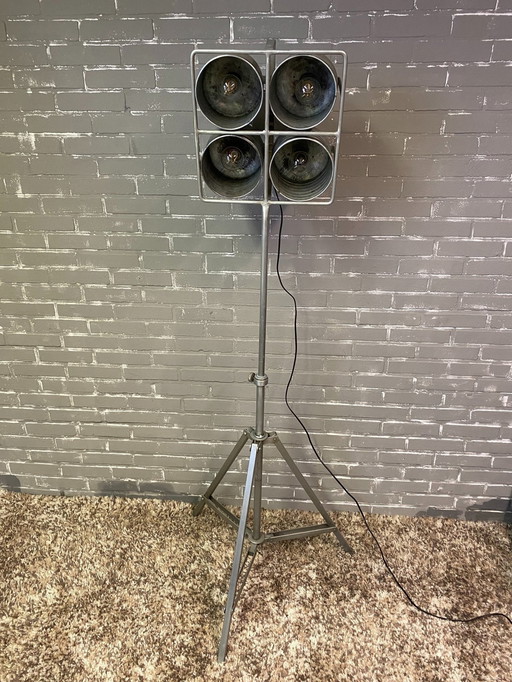 Industrial Floor Lamp - 4 Spots