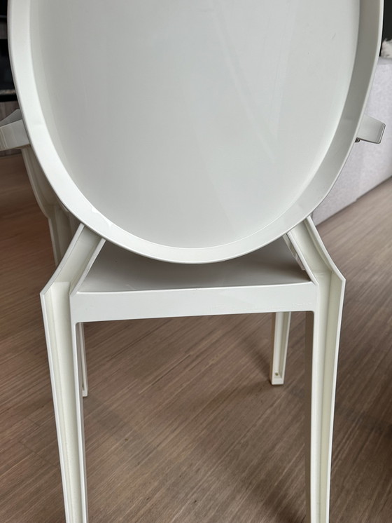Image 1 of 8 sedie Kartell Louis Ghost bianco sporco