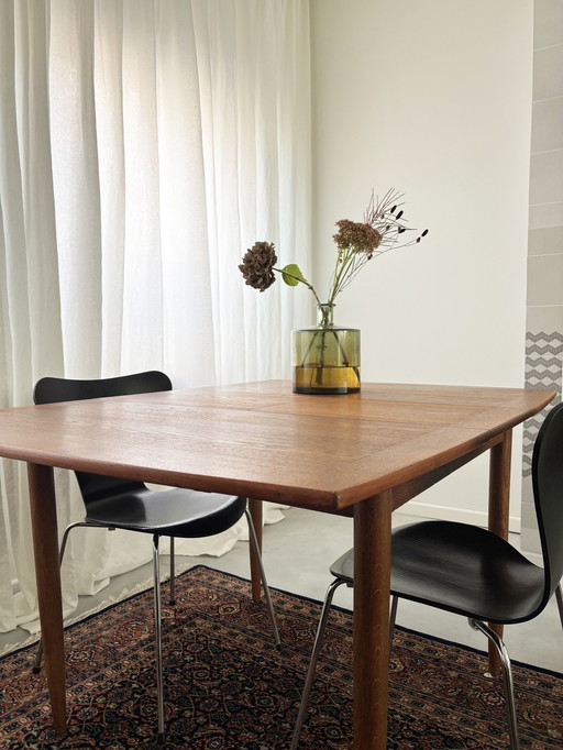 Mid - Century Dining Table - Extendable