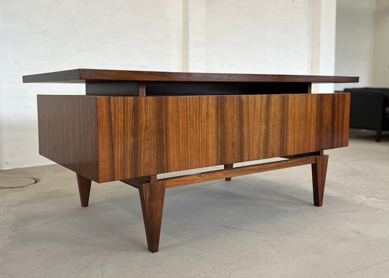 Image 1 of Rosewood Desk By Illum Wikkelsø, 1970S.