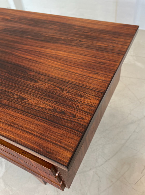 Image 1 of Rosewood Desk By Illum Wikkelsø, 1970S.