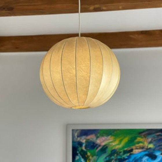 Image 1 of 60s Castiglioni Cocoon Pendant Lamp