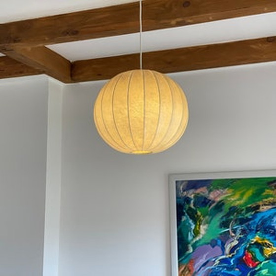 Image 1 of 60s Castiglioni Cocoon Pendant Lamp