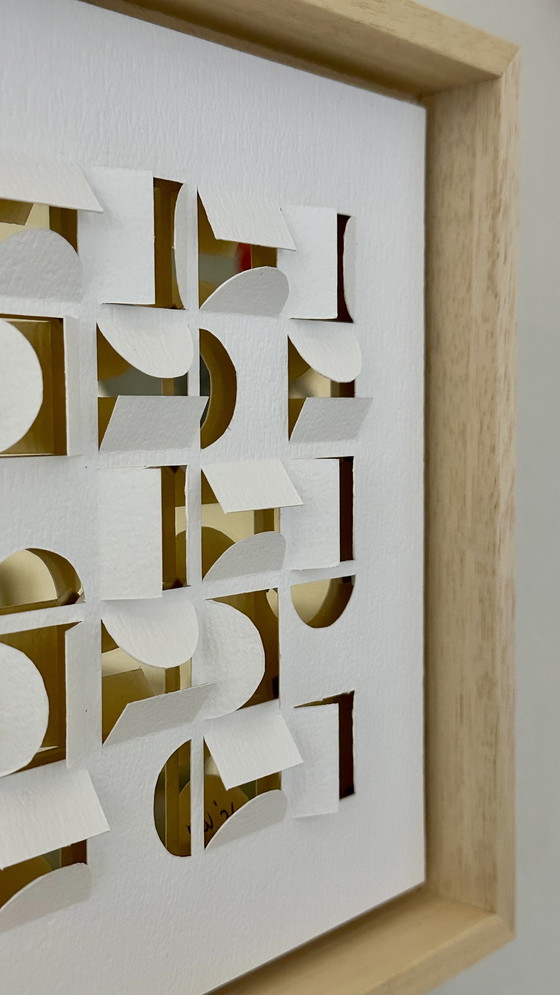 Image 1 of Blow - Wielaert | Layered Paper Art Mirror