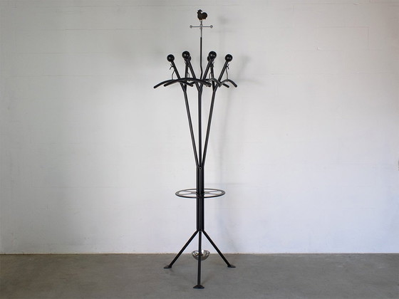 Image 1 of Alessandro Mendini Coat Stand Amiko Memphis For Baleri