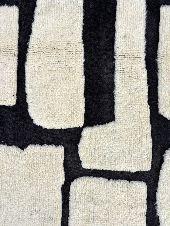 Image 1 of Moroccan Contemporary Hand-Knotted Rug