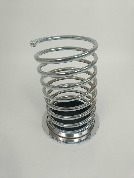 1970s umbrella stand spiral