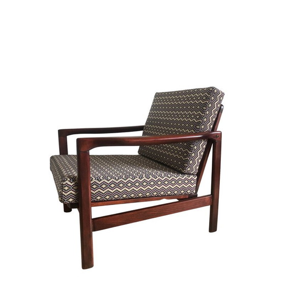 Image 1 of Pair of vintage armchairs by Zenon Bączyk, 1960s