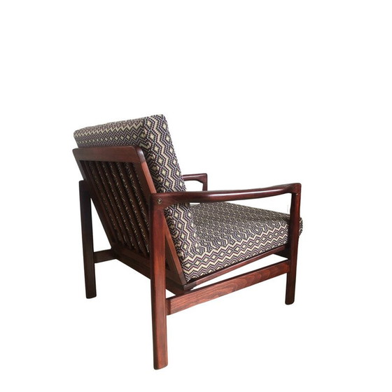Image 1 of Pair of vintage armchairs by Zenon Bączyk, 1960s