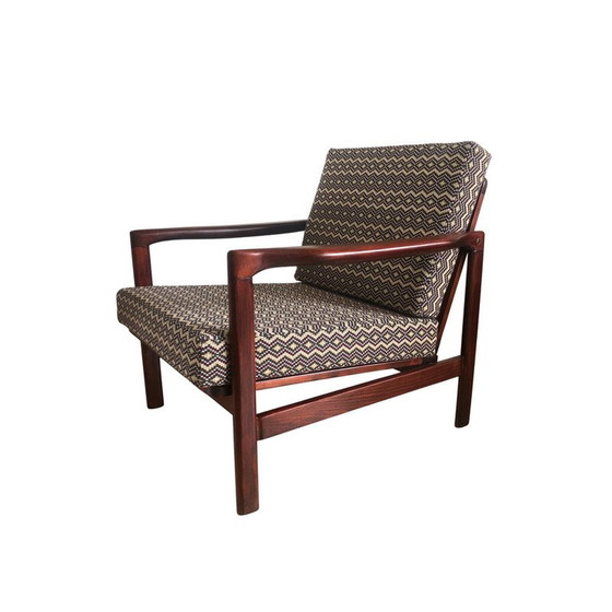 Image 1 of Pair of vintage armchairs by Zenon Bączyk, 1960s