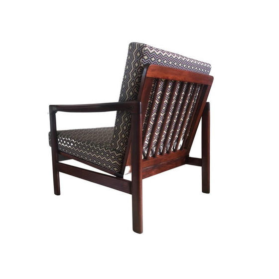 Image 1 of Pair of vintage armchairs by Zenon Bączyk, 1960s
