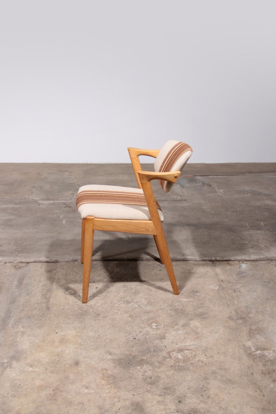 Image 1 of Kai Kristiansen 14 Chairs Model 42 Made By Schou Andersen 1960 Denmark