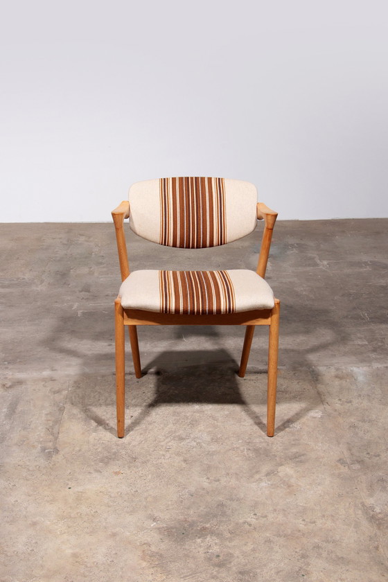 Image 1 of Kai Kristiansen 14 Chairs Model 42 Made By Schou Andersen 1960 Denmark