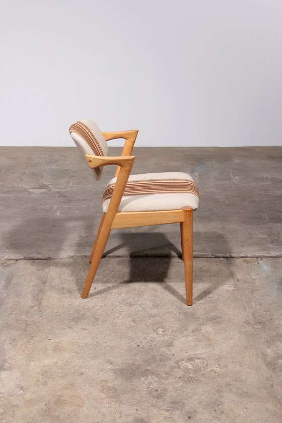 Image 1 of Kai Kristiansen 14 Chairs Model 42 Made By Schou Andersen 1960 Denmark