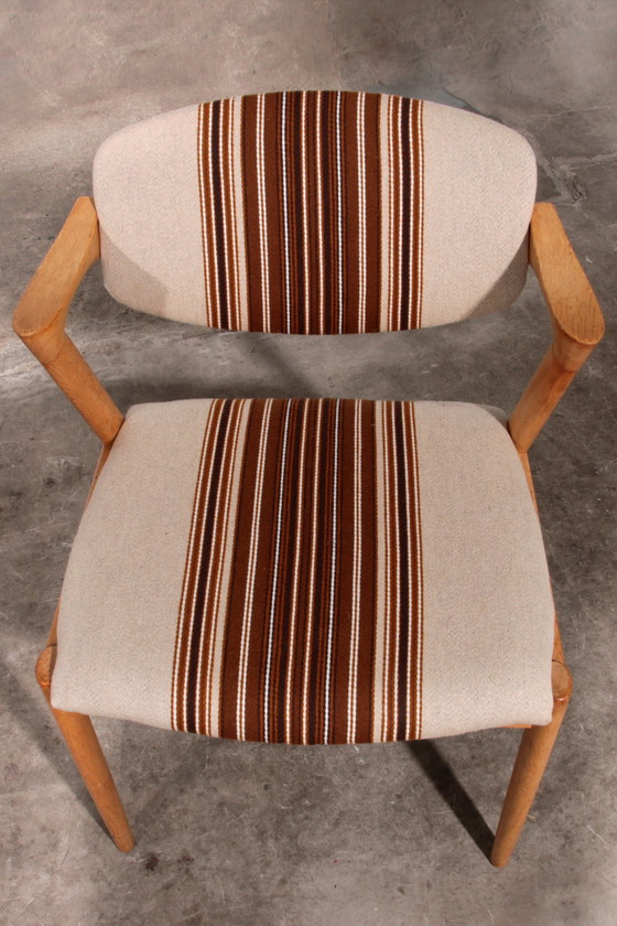 Image 1 of Kai Kristiansen 14 Chairs Model 42 Made By Schou Andersen 1960 Denmark