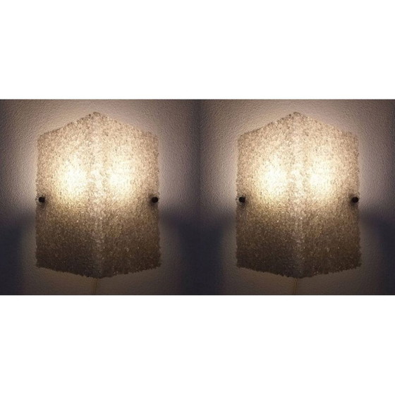 Image 1 of Coppia di lampade da parete di metà secolo, anni '70