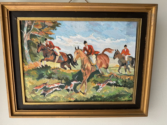 Image 1 of Painting Fox Hunt