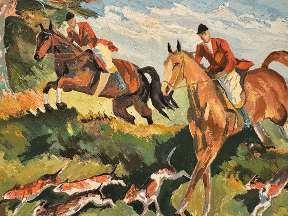 Image 1 of Painting Fox Hunt