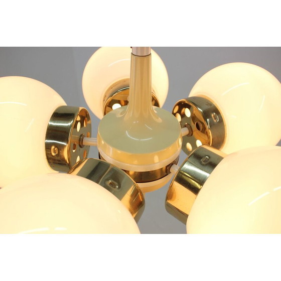 Image 1 of Vintage "Space Age Sputnik" Chandelier by Elektroinstala Decin, 1970s