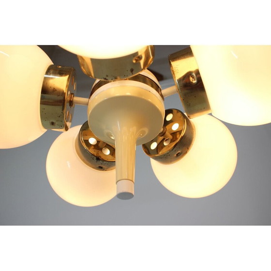 Image 1 of Vintage "Space Age Sputnik" Chandelier by Elektroinstala Decin, 1970s