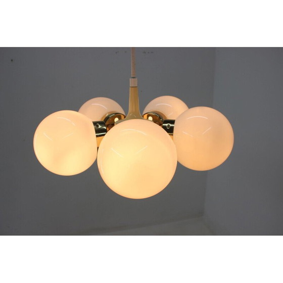 Image 1 of Vintage "Space Age Sputnik" Chandelier by Elektroinstala Decin, 1970s