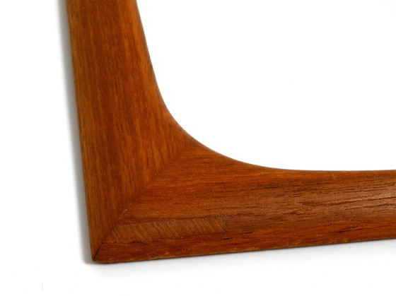 Image 1 of Beautiful 1960S Danish Teak Wall Mirror