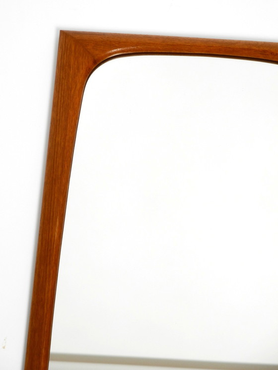 Image 1 of Beautiful 1960S Danish Teak Wall Mirror