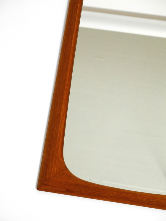 Image 1 of Beautiful 1960S Danish Teak Wall Mirror