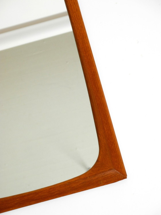 Image 1 of Beautiful 1960S Danish Teak Wall Mirror