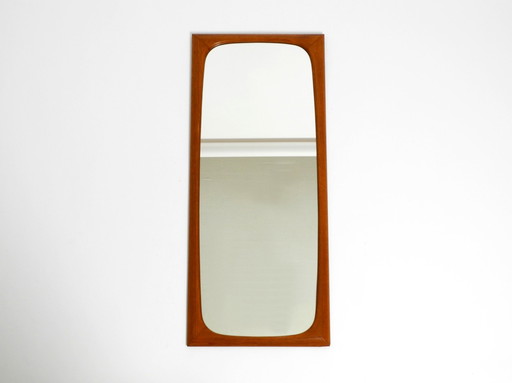 Beautiful 1960S Danish Teak Wall Mirror