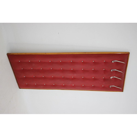 Image 1 of Vintage coat rack panel, Czechoslovakia 1970