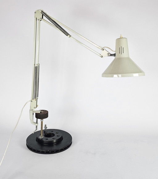 Waso Ledu - WH - modèle 221 - lampe d'architecte - Suède - années 80