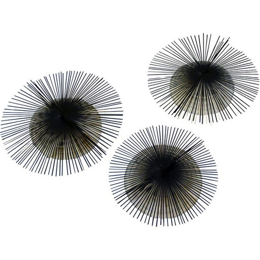 Vintage Lumina 'Helios' wall lamp by Riccardo Blumer, 1980s