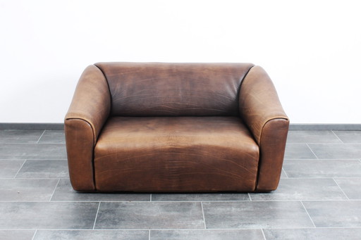 De Sede DS47 2-seater in brown neckleather