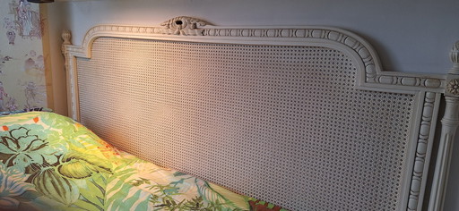 Rattan Headboard 2 Person