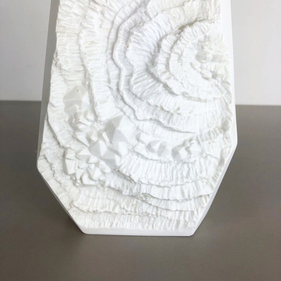 Image 1 of Vintage OP Art Biscuit porcelain German vase by AK Kaiser