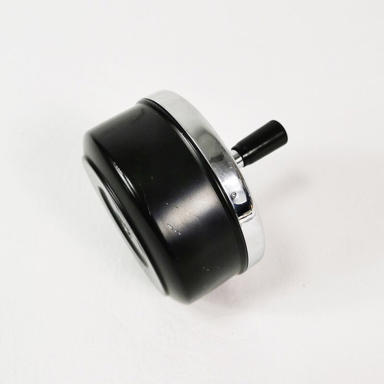 Image 1 of Vintage metal rotating ashtray by Erhard, Germany 1980