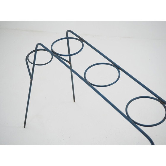 Image 1 of Portafiori in metallo vintage, Cecoslovacchia 1960