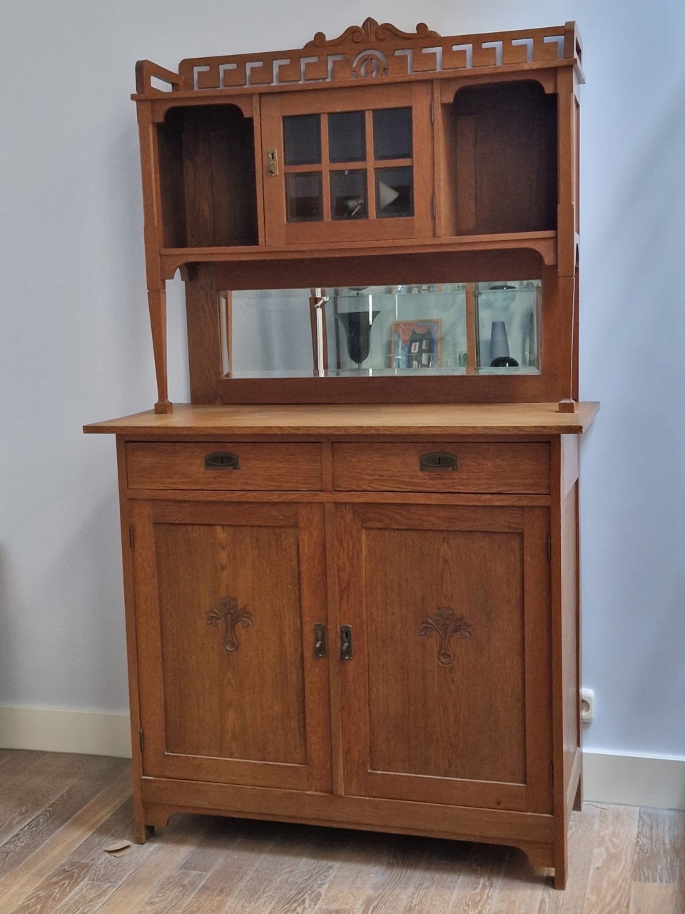 Credenza anni '20-'30 / Scuola di Amsterdam - Art Déco