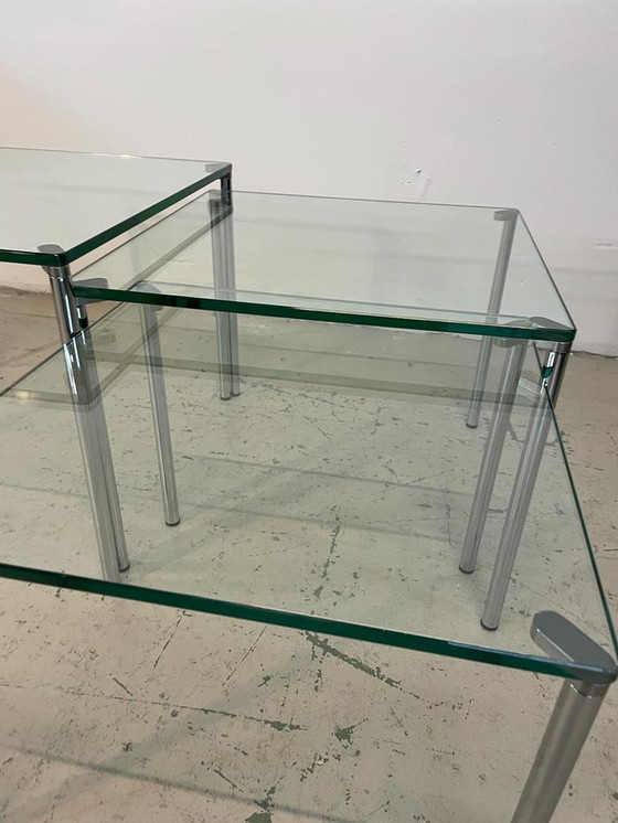 Image 1 of sets Artemide nesting side tables