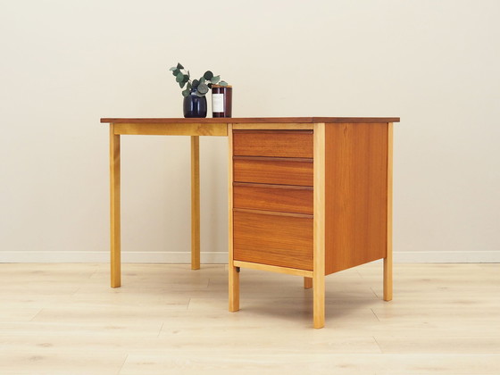 Image 1 of Teak Desk, Danish Design, 1970S, Production: Denmark