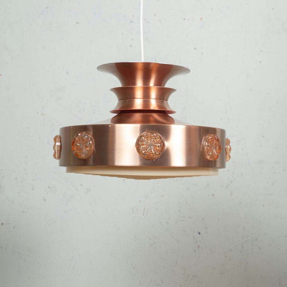 Image 1 of Bohemian Scandinavian pendant lamp, space age Swedish pendant