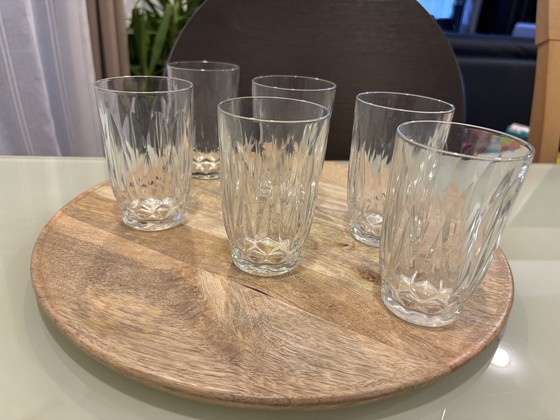 Image 1 of Set di bicchieri di cristallo