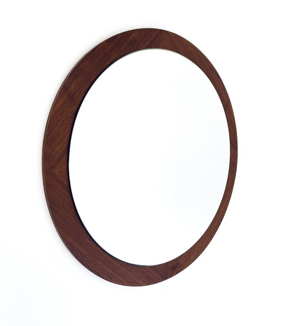 Image 1 of 2x Danish teak mirror